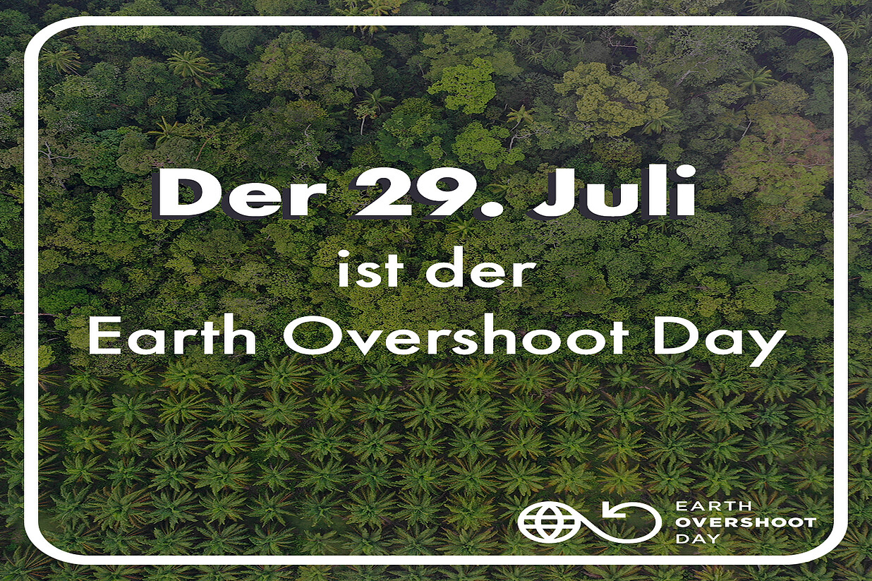 World Overshoot Day - 29. Juli 2021