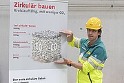 zirkulit® Beton an der Swissbau