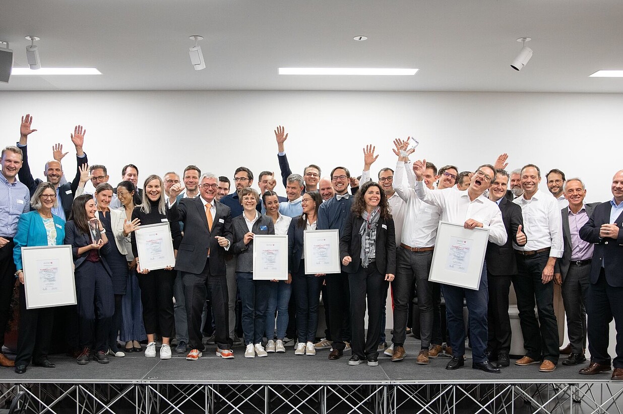 Gruppenfoto der Finalisten.